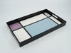 Lacquered wood tray