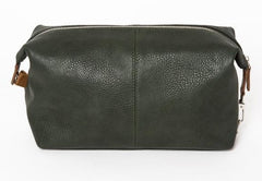 Vegan leather dopp kit